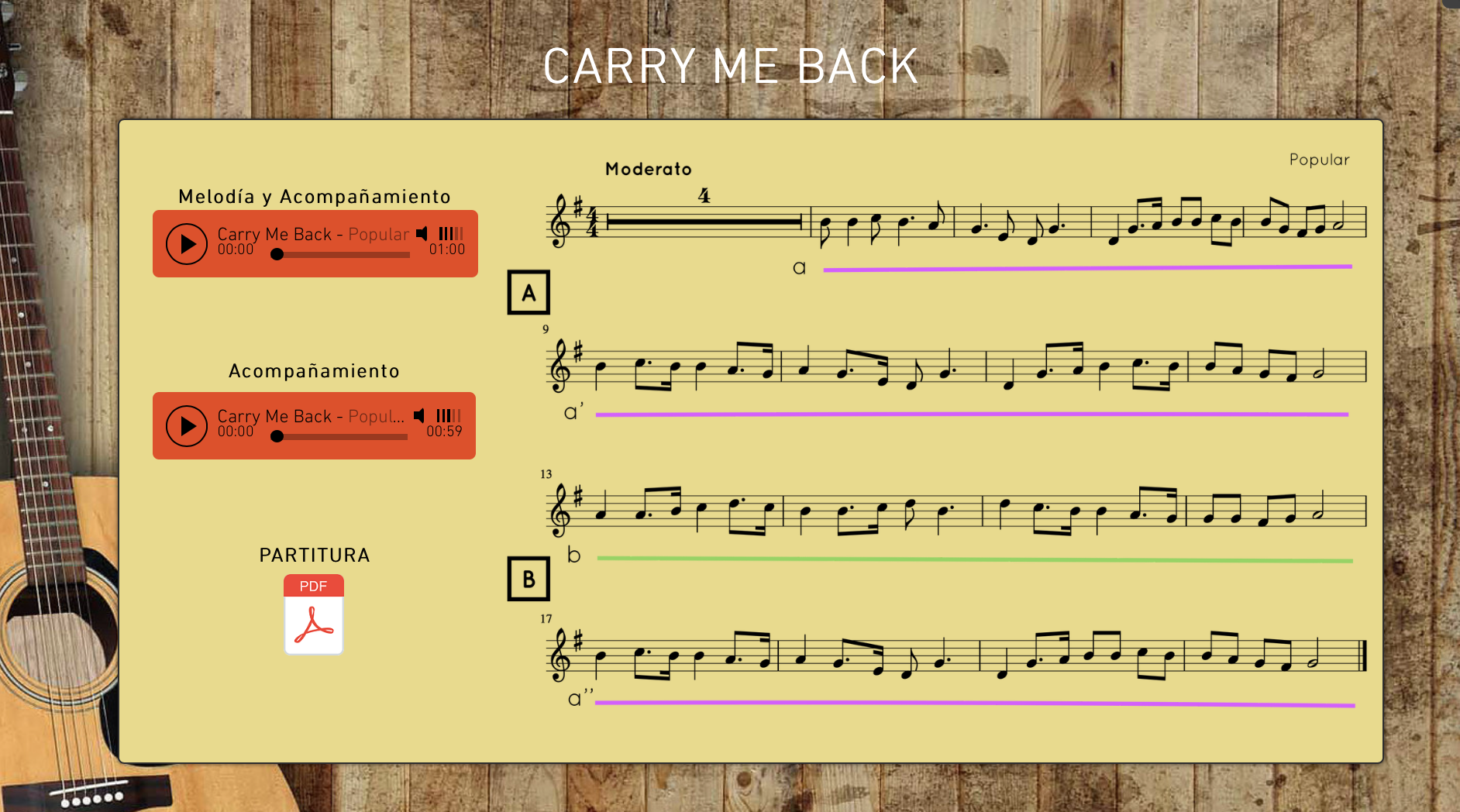CarryMeBack